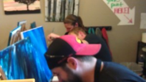 Pete, Ben & Molly workin' hard!