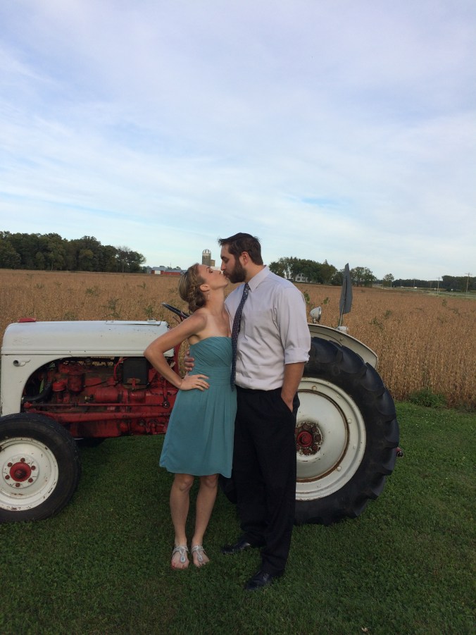More Weddings! Pete and I in Minnesota for the Neske Wedding.