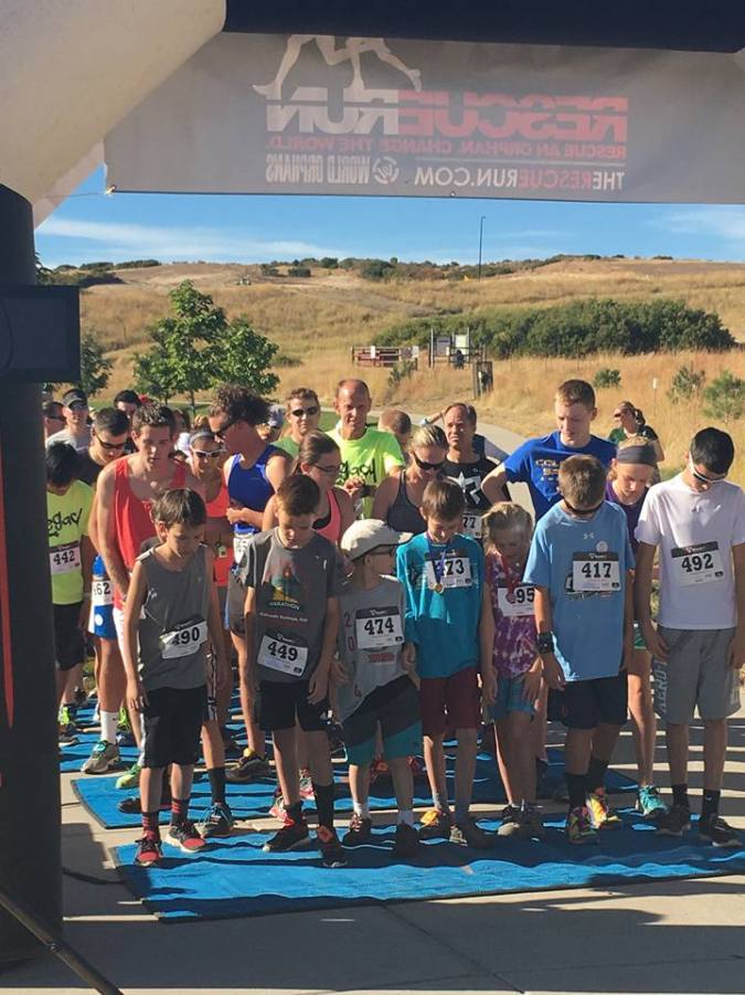 Start of the Rescue Run 5K