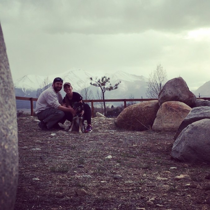Family photo at the dog park!
